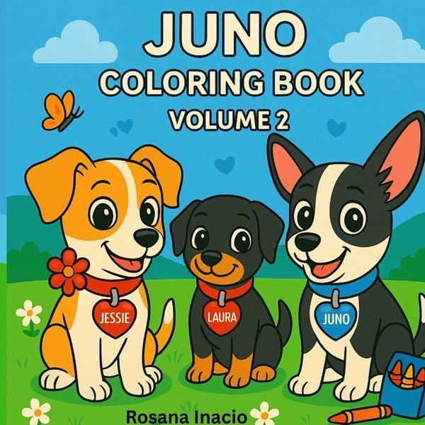 Juno Coloring Book | Rosana Inacio