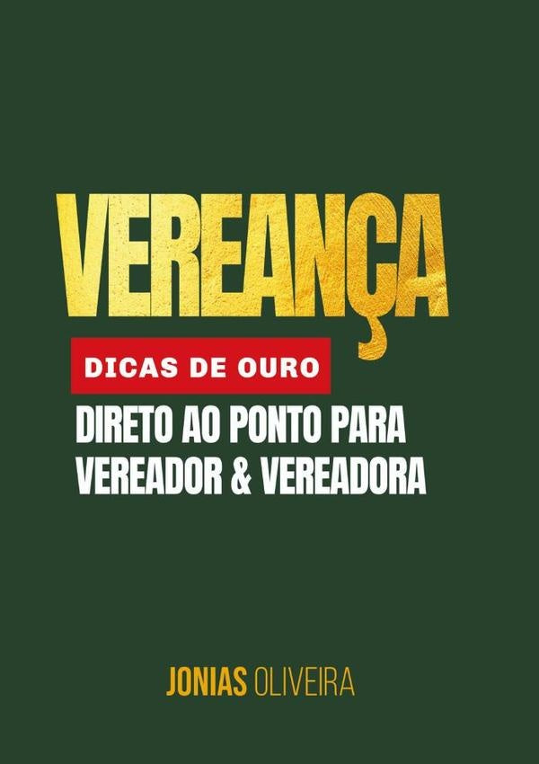 Verean?a: Dicas De Ouro | Jonias Oliveira