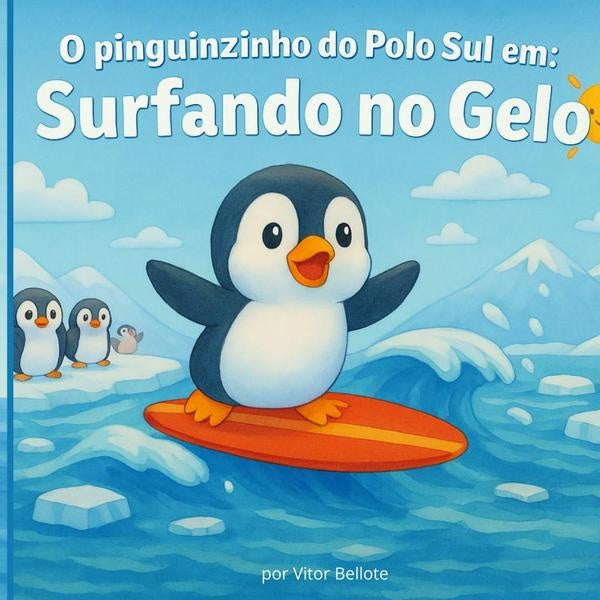 O Pinguinzinho Do Polo Sul Em: Surfando No Gelo | Vitor Bellote