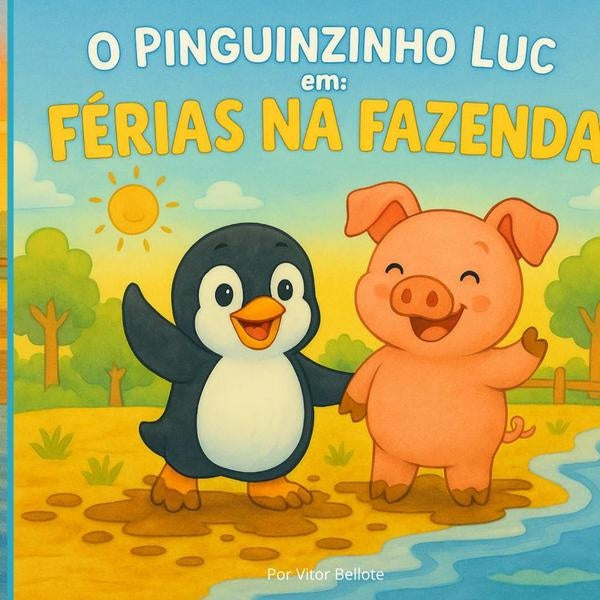 O Pinguinzinho Luc Em: Ferias Na Fazenda. | Vitor Bellote