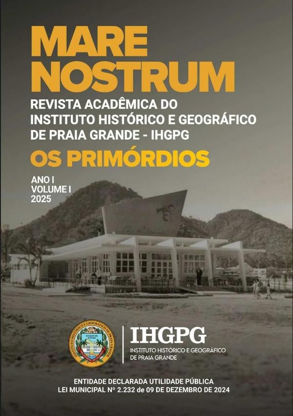 Mare Nostrum - Volume I | ConselhoEditorialDoInstitutoHistoricoEGeograficoDe