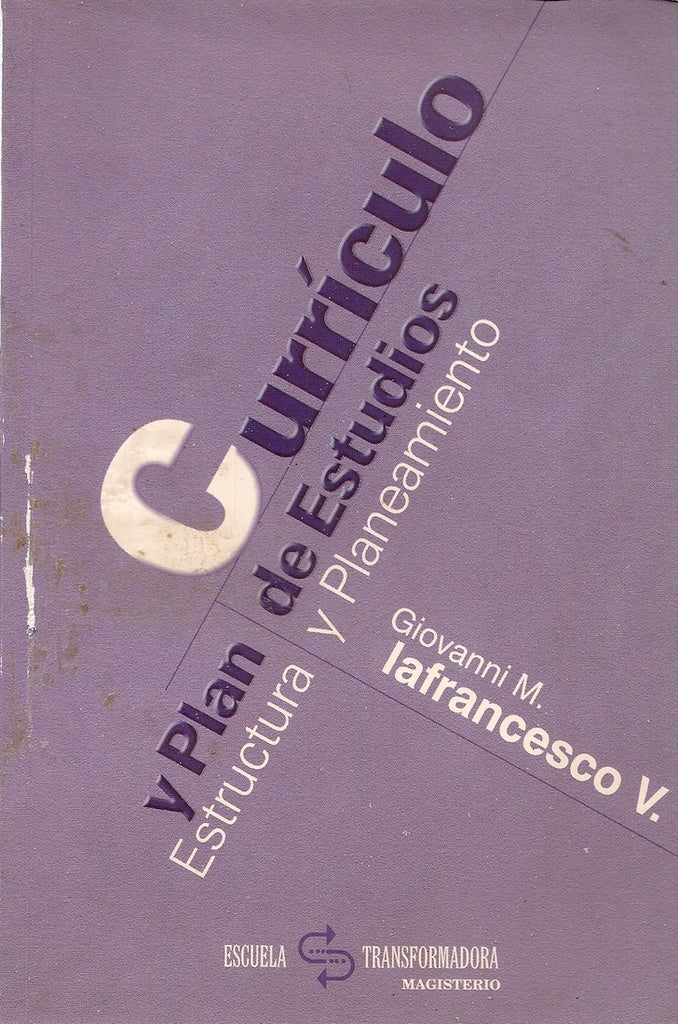 Curriculo y plan de estudios | Giovanni Lafrancesco