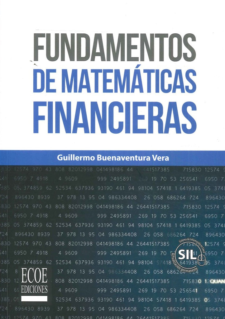 Fundamentos de matematicas financieras | GuillermoBuenaventura Vera