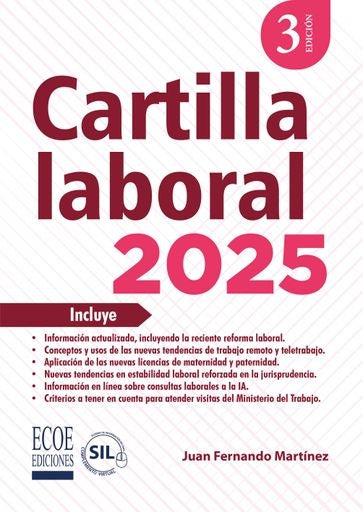 Cartilla laboral 2025  3ra edicion | JuanFernandoMartinez Mendoza