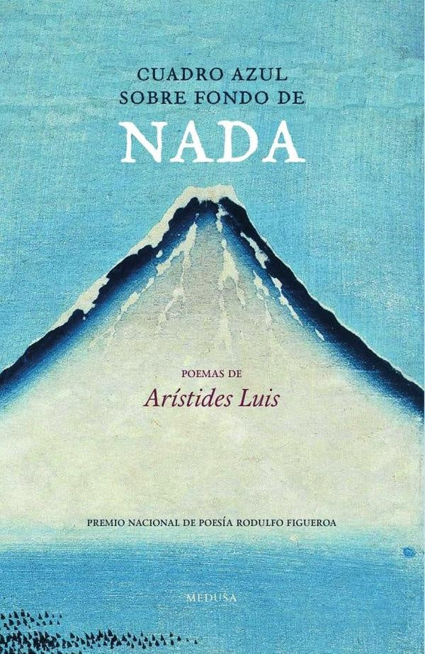 Cuadro azul sobre fondo de nada | Aristides Luis