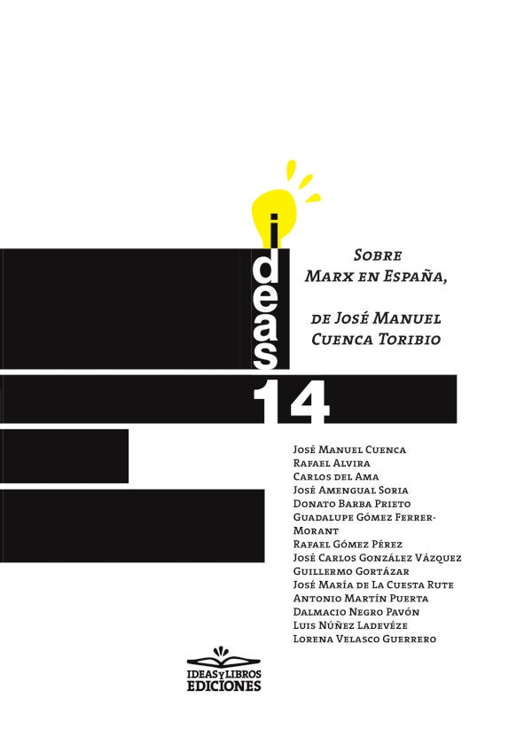 Sobre Marx en Espa?a, de Jose Manuel Cuenca Toribio | Jose ANDReS-GALLEGO