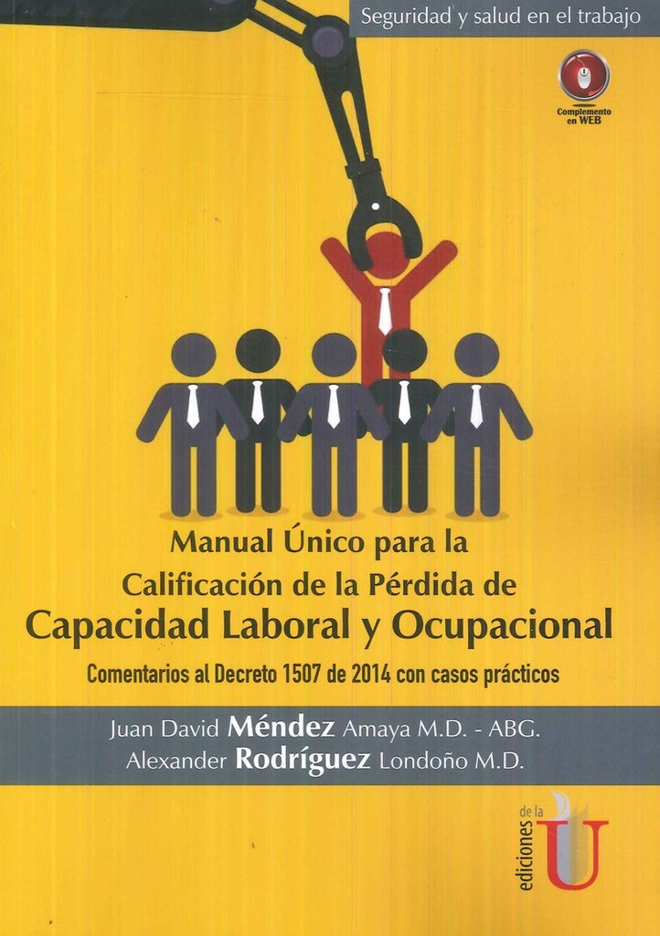 Manual unico para la calificacion de da perdida de capacidad laboral y ocupacional | JuanDavidMendez Amaya
