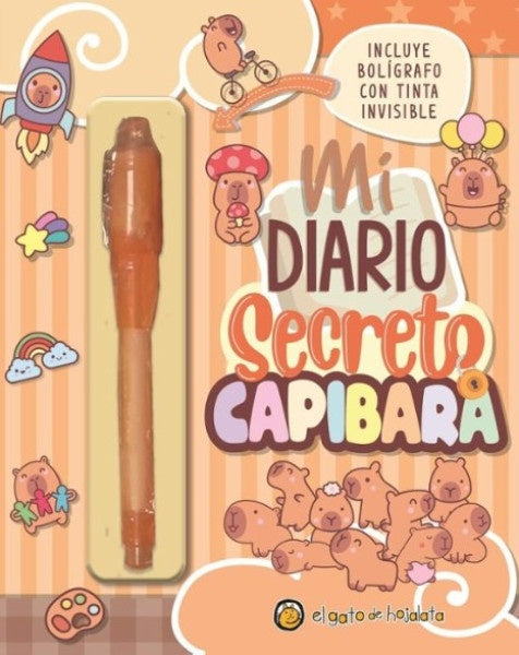 Mi diario secreto Capibara | Editorial Guadal S.A.