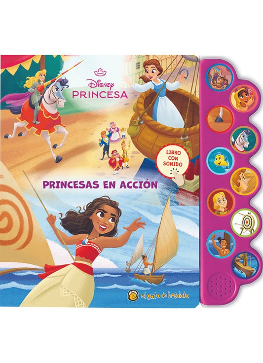 Colección Mundo de sonidos: Princesas en acción | EditorialGuadal/ Disney