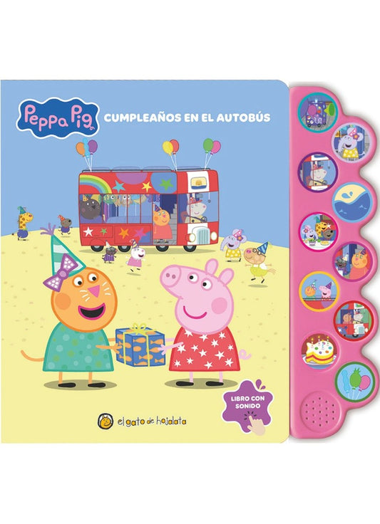 Colección Mundo de sonidos: Peppa cumpleaños | EditorialGuadal/ Hasbro