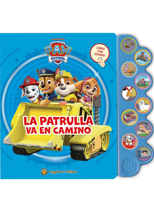 Colección Mundo de sonidos: Paw Patrol Patrulla | EditorialGuadal/ Nickelodeon