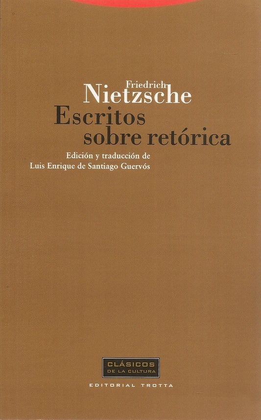 ESCRITOS SOBRE RETORICA | Friedrich Nietzsche