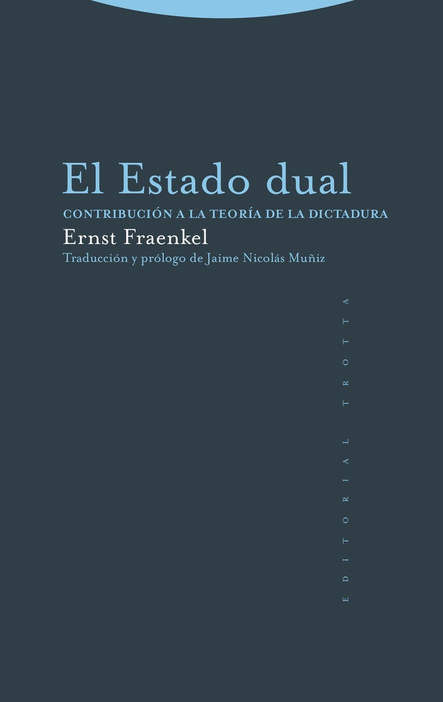 ESTADO DUAL, EL | ERNST FRAENKEL