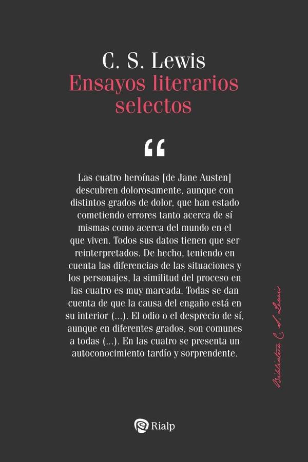 Ensayos literarios selectos | LewisC. S.