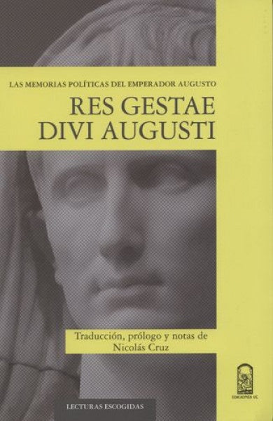 Las memorias politicas del emperador Augusto | Nicolas Cruz