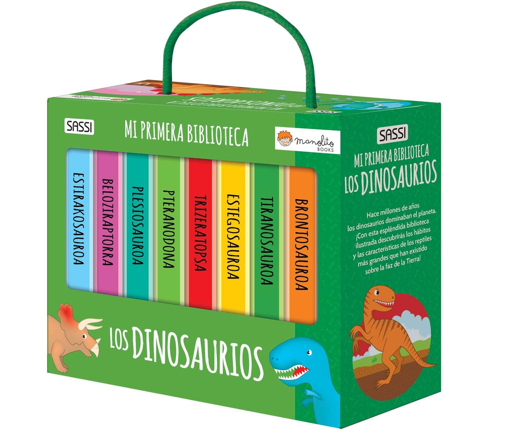DINOSAURIOS, LOS. MI PRIMERA BIBLIOTECA | Sassi