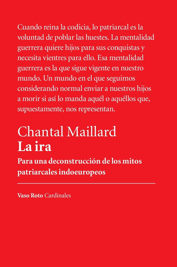 LA IRA | CHANTAL MAILLARD