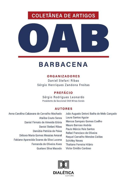 Colet?nea De Artigos Oab Barbacena | DanielStefani Ribas