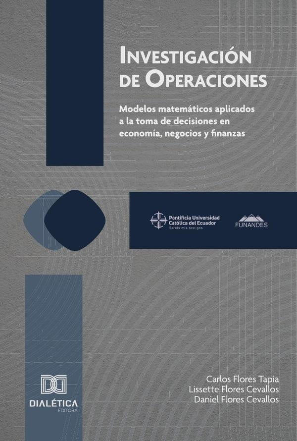 Investigacion de Operaciones | LissetteFlores Cevallos