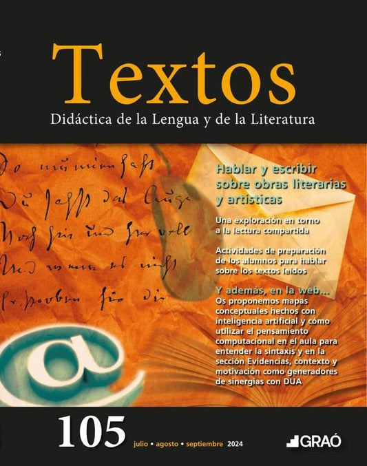 Hablar y escribir sobre obras literarias y artisticas - Textos  num. 105 | AA.VV. .
