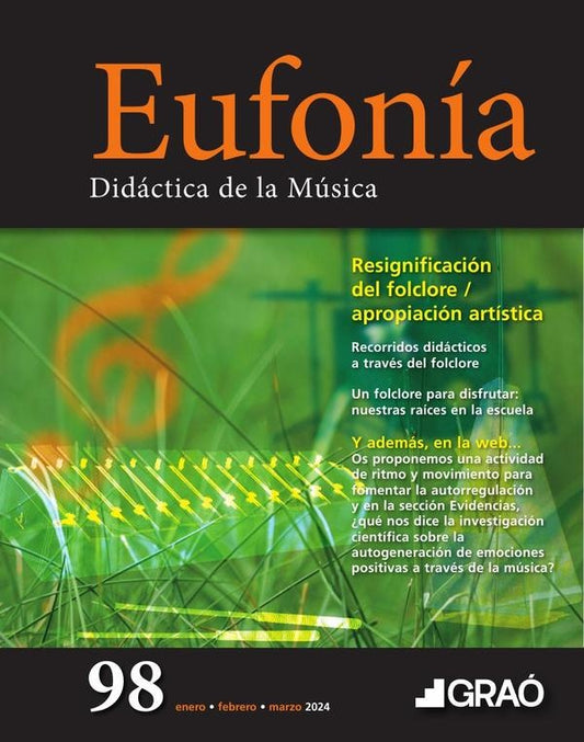 Resignificacion del folclore / apropiacion artistica - Eufonia  num. 98 | AA.VV. .