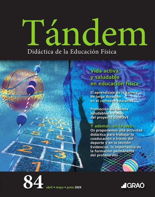 Vida activa y saludable en educacion fisica - Tandem  num. 84 | AA.VV. .