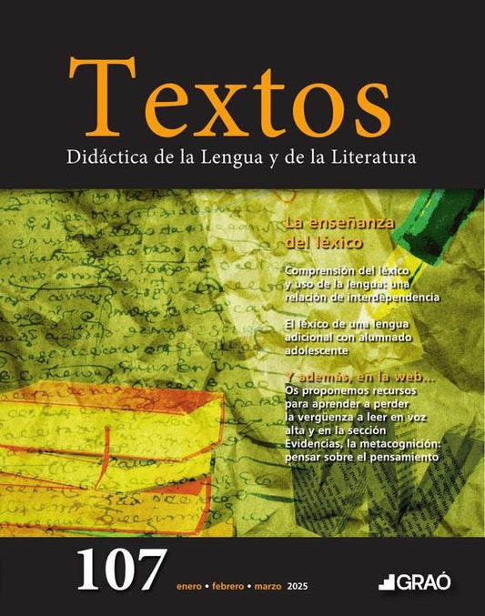La ense?anza del lexico - Textos  num. 107 | AA.VV. .