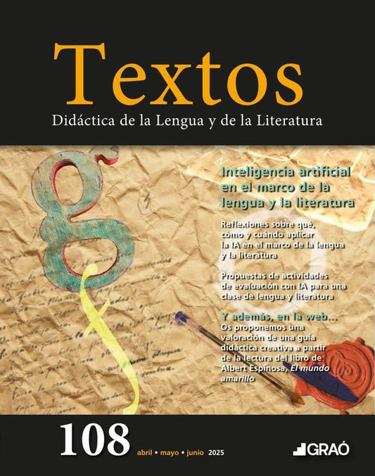 Inteligencia artificial en el marco de la lengua y la literatura - Textos  num. 108 | AA.VV. .