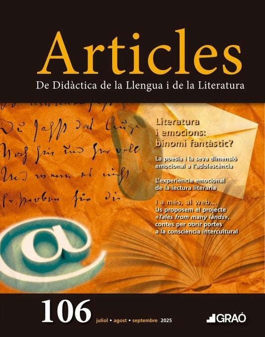 Literatura i emocions: binomi fant?stic? - Articles  num. 106 | AA.VV. .