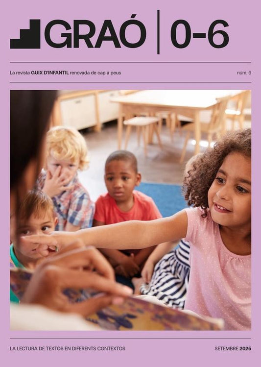 La lectura de textos en diferents contextos - GRAo 0-6  num. 6 | AA.VV. .