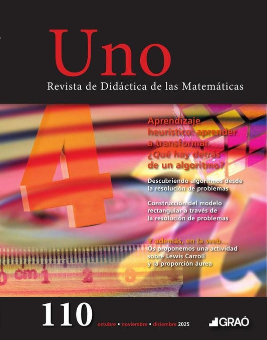 Aprendizaje heuristico: aprender a transformar. ?Que hay detras de un algoritmo? - Uno  num. 110 | AA.VV. .