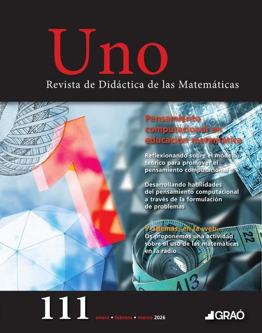 Pensamiento computacional en educacion matematica - Uno  num. 111 | AA.VV. .