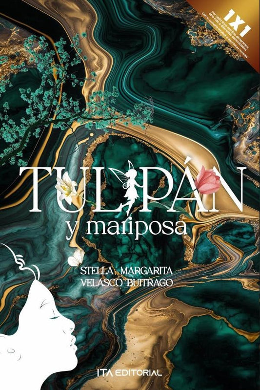 Tulipan y mariposa | StellaMargaritaVelasco Buitrago