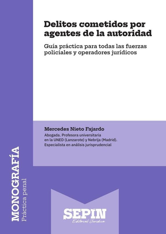 Delitos cometidos por agentes de la autoridad | MercedesNieto Fajardo