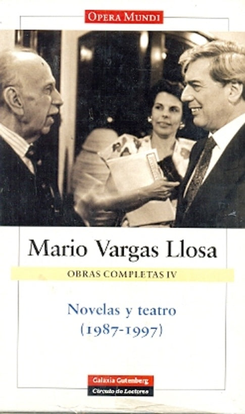 MARIO VARGAS LLOSA. OBRAS COMPLETAS IV | VARGAS LLOSA MARIO