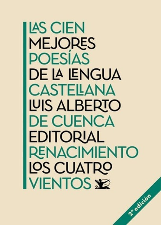 Las cien mejores poesias de la lengua castellana 5ED | MarcelinoMenendez Pelayo