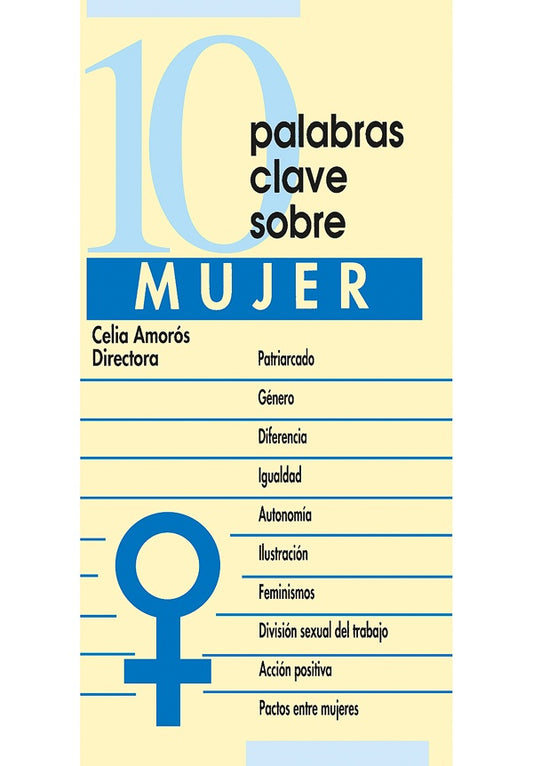10 palabras clave sobre mujer | CeliaAmoros Puente