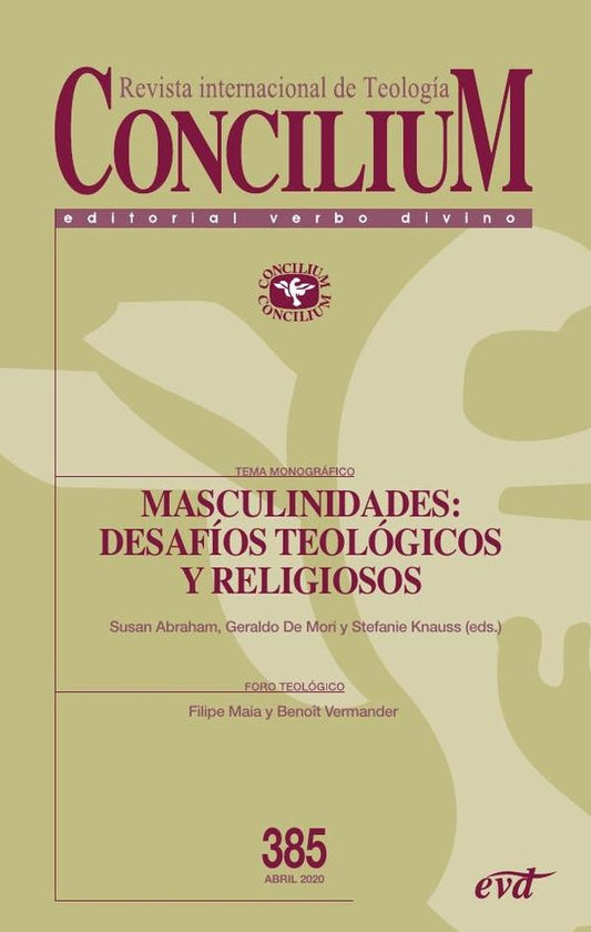 Masculinidades: desafios teologicos y religiosos | Geraldode Mori