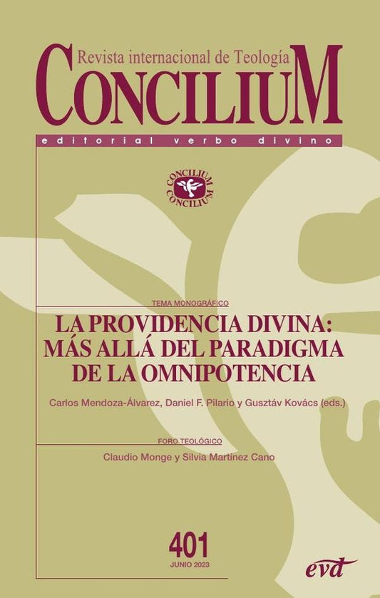 La providencia divina: mas alla del paradigma de la omnipotencia | Carlos Mendoza-alvarez