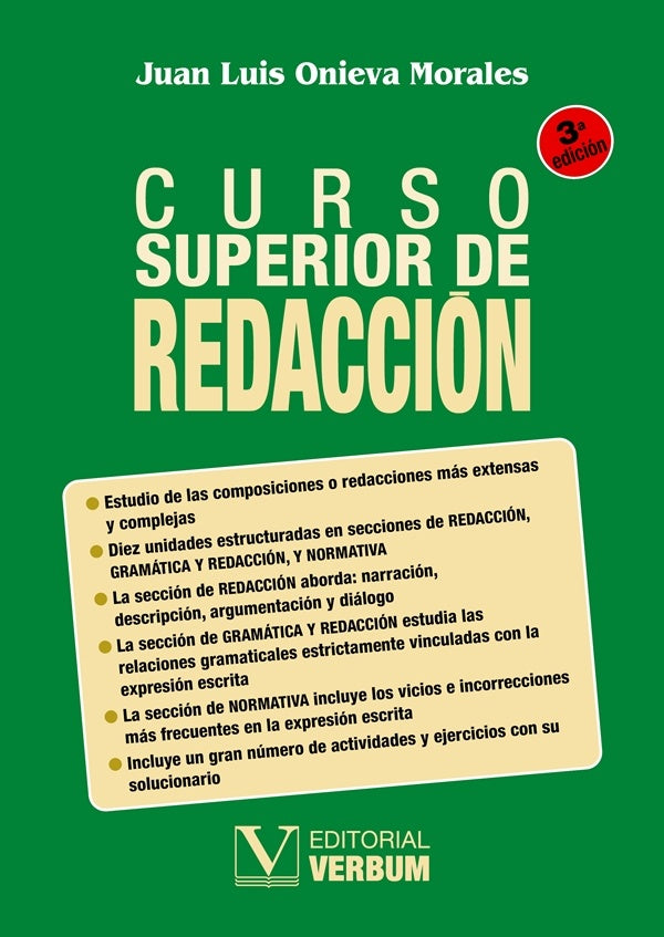 Curso Superior de Redaccion | Juan-Luis Onieva-Morales