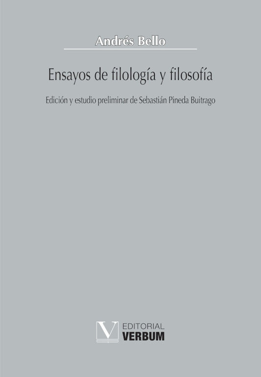 Ensayos de filologia y filosofia | SebastianPineda Buitrago