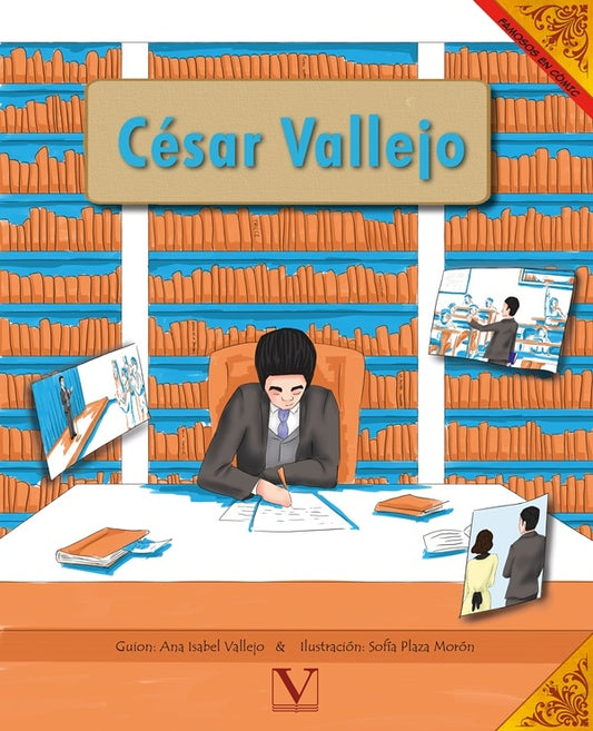 Cesar Vallejo (Comic) | SofiaPlaza Moron