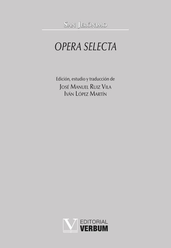 Opera selecta | San Jeronimo