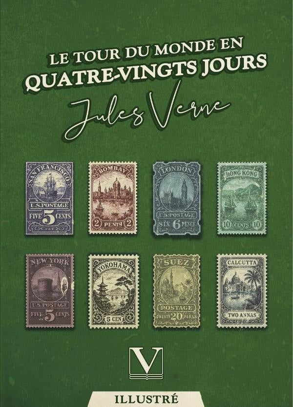 Le tour du monde en quatre-vingts jours | POE EDGAR ALLAN/VERNE JULES/LOVECRAFT