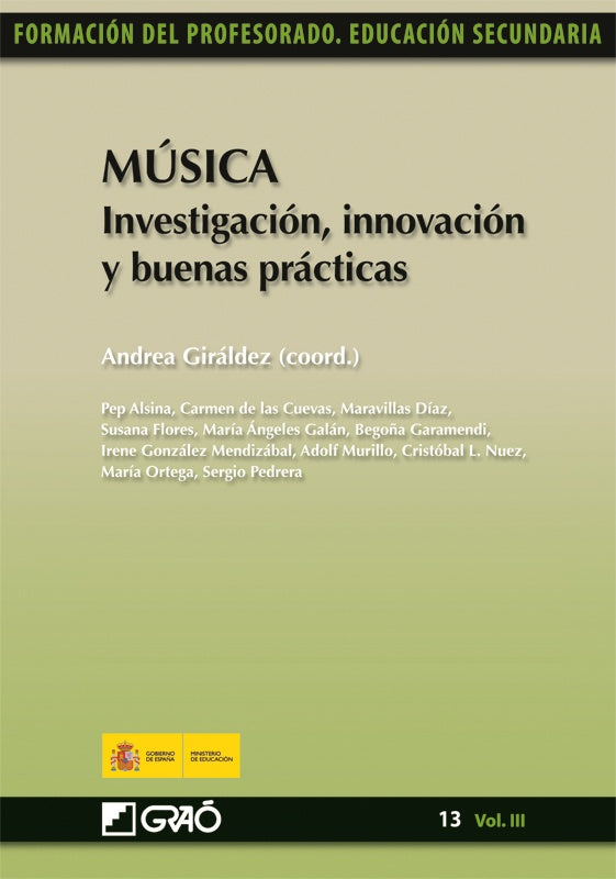 MUSICA. INVESTIGACION INNOVACION Y BUENAS PRACTICAS | ANDREA GIRALDEZ
