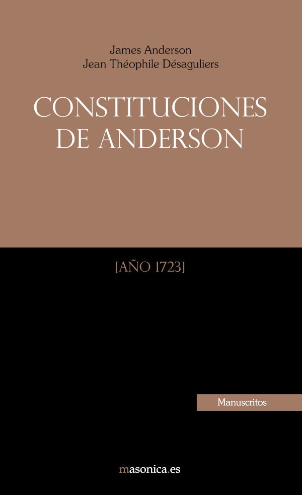 Constituciones de Anderson | Anonimo Anonimo