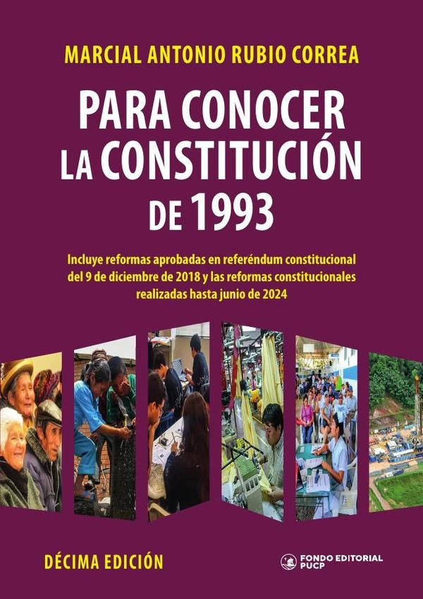 Para conocer la constitucion de 1993 | MarcialRubio Correa