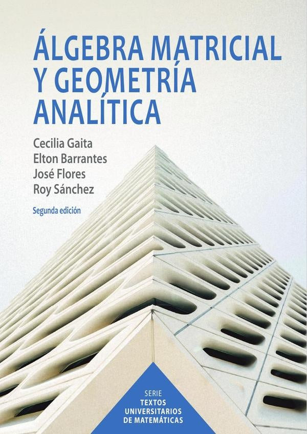 algebra matricial y geometria analitica - iie | CECILIA GAITA