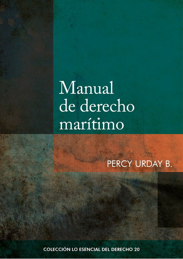 Manual de derecho maritimo | Percy Urday Berenguel