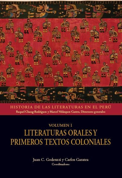 Historia de las literaturas en el Peru - Volumen 1 | Marcel Velazquez Castro